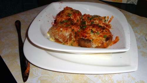 Fruchtig, tomatig, lecker - Gefüllte Champignons