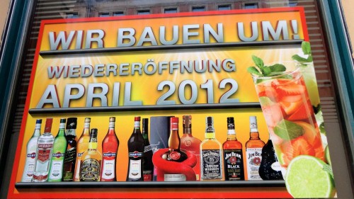 Neueröffnung des Queens steht bevor.