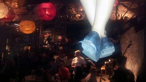 Einfach mal baumeln lassen, beim Schaubudensommer geht das ...