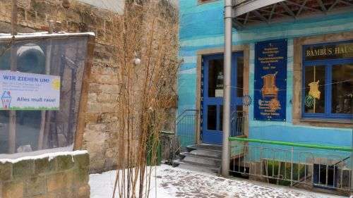 Bambushaus-Ausverkauf