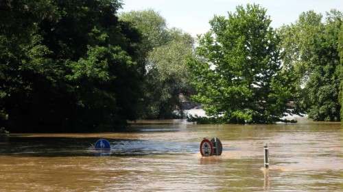 Auch 2013 kamen Elbe und Prießnitz zu Besuch.
