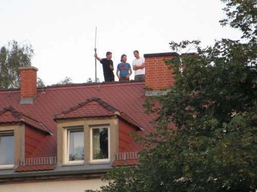 Dach-Steher - neuer Trendsport