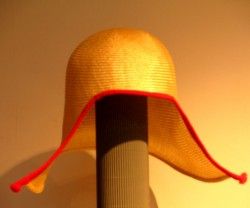 Strohvariation mit Ohren