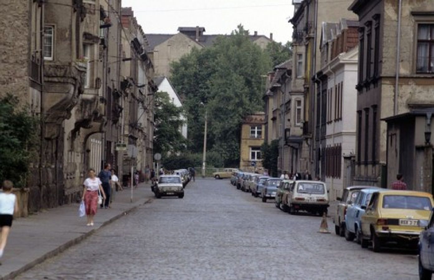 1990 war in der Katharinenstraße noch die Volkspolizei beheimatet. Foto: Lothar Lange