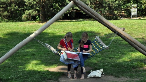 Auch der Pauli-Spielplatz im Hecht-Viertel wurde untersucht. Foto: Una Giesecke
