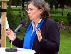 Umweltbürgermeisterin Eva Jähnigen (Grüne)