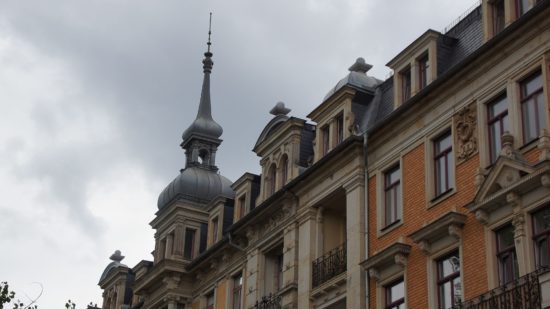 Gründerzeithäuser auf der Tieckstraße