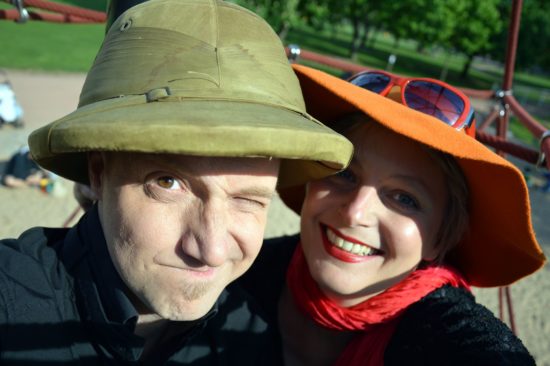 Torsten Pahl und Ellen Schaller lösen "Trick17"