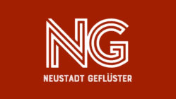Neustadtgeschrei aus dem Bogen-Viertel Neustadt-Geflüster-Logo