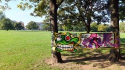 Der Alaunplatz Wenn der Alaunplatz grinst.