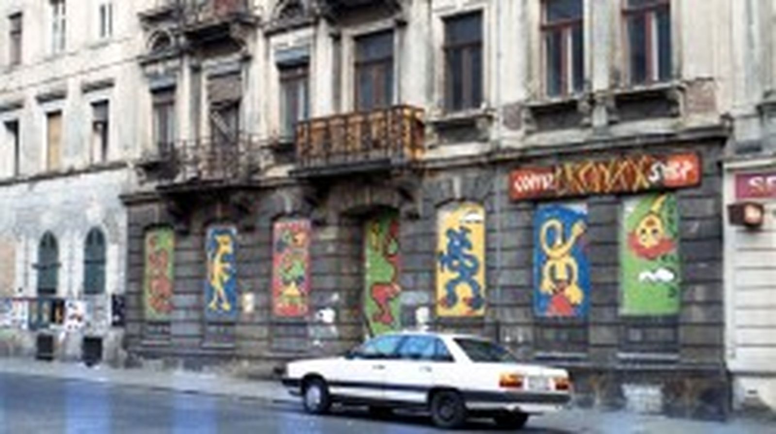 Von alten Kneipen Die Graffiti erinnerten noch ein paar Jahre an das Café Bronxx.