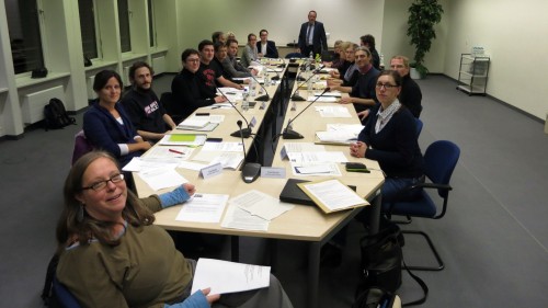 Im November 2014 waren damals die heutigen Stadtbezirksbeiräte zum ersten Mal zusammen gekommen. Foto: Archiv