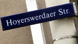 Die Hoyerswerdaer Straße Hoyerswerdaer Straße