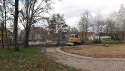 Der Spielplatz weicht den rasenden Radlern.