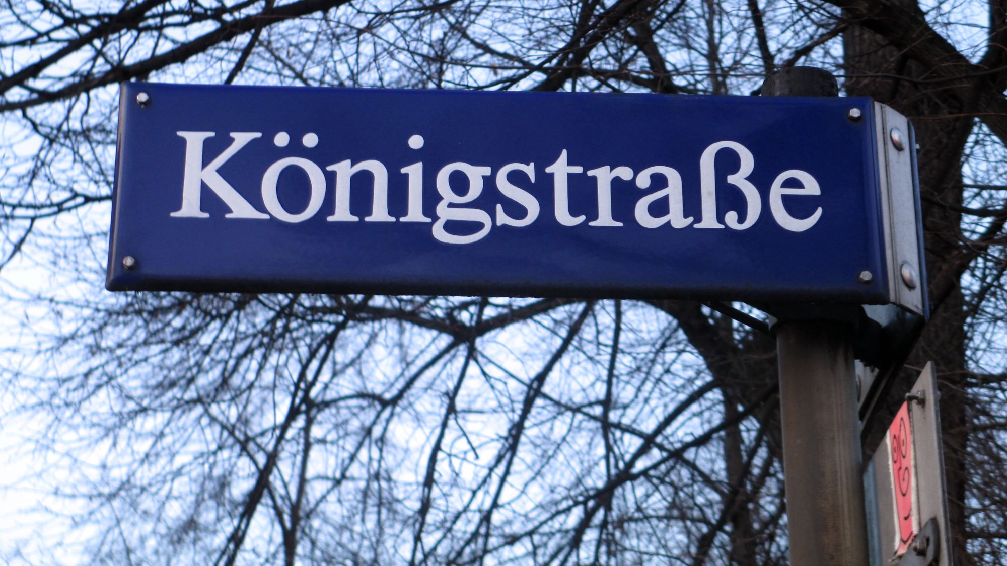 Die Königstraße in der Inneren Neustadt.