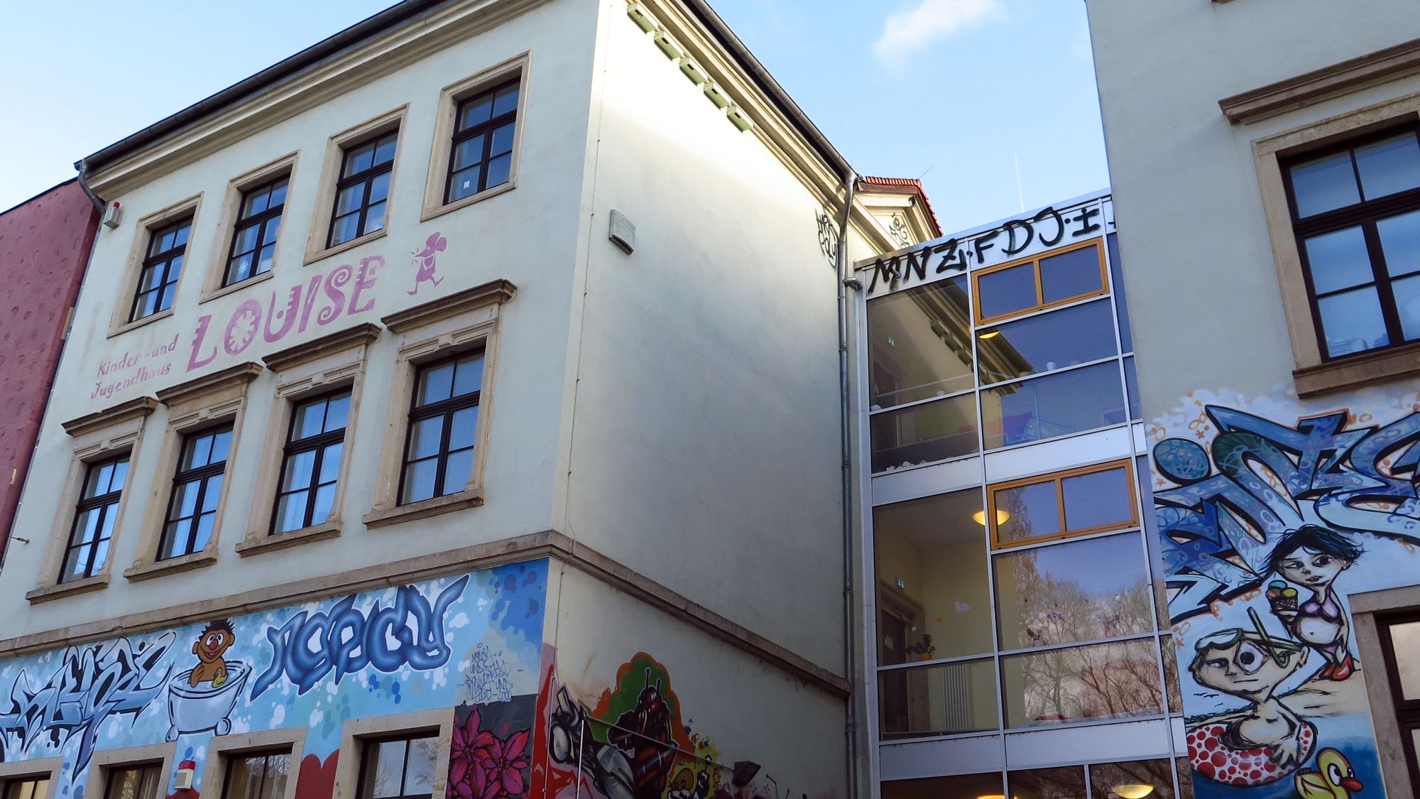 Louise lädt zum Nachmittag der offenen Tür. Foto: Archiv Anton Launer