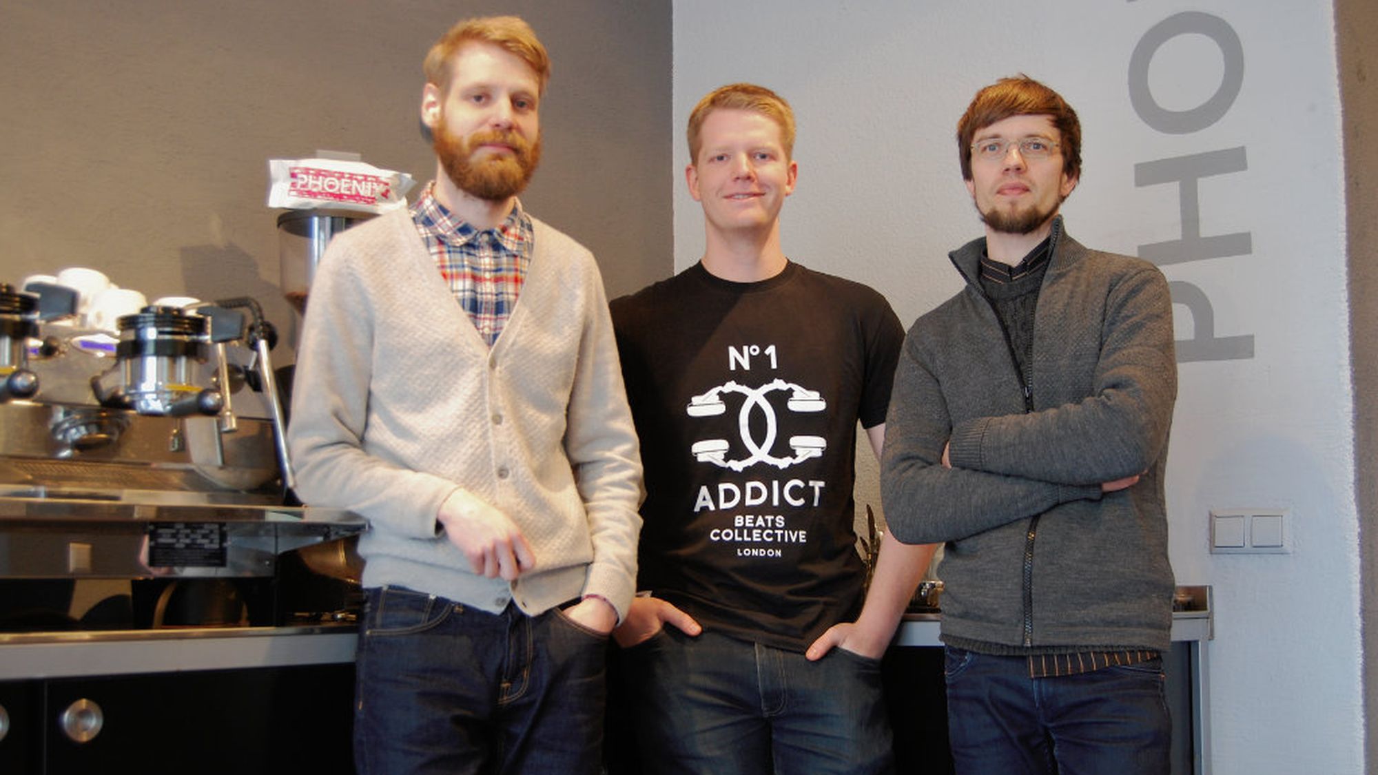 Hauke, Frederick und Lars - die Männer vom Fach für schwarze Kraftbrühe