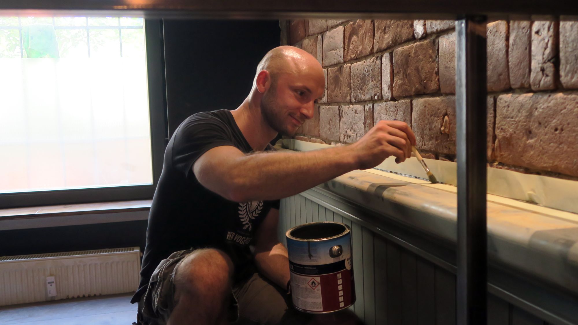 Anstreicher und Pils-Erfinder: Andre Winkelmann