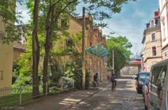 Scheunenhofstraße vor dem Abriss - Foto: Ray van Zeschau