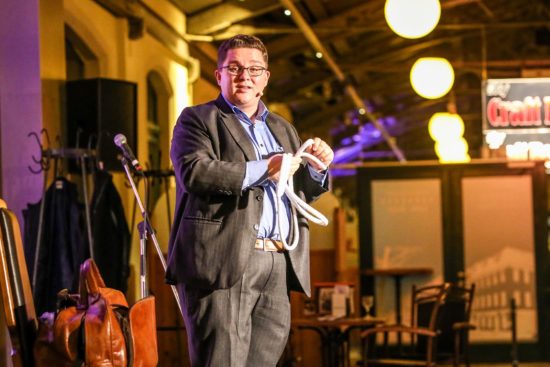 Erasmus Stein in Wenzels Prager Bierstuben - Foto: Max Patzig