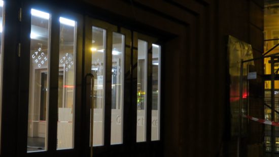 Immer noch Baustelle mit gelegentlichen Veranstaltungen: Schauburg