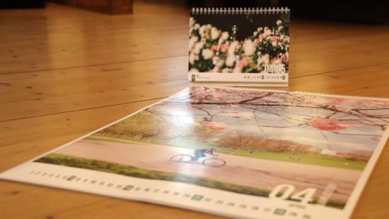 Großer und kleiner Kalender mit Neustadt-Motiven