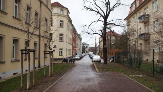 Blick in die Paulstraße