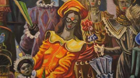 Ausschnitt aus "Fasching" von Hans Körnig