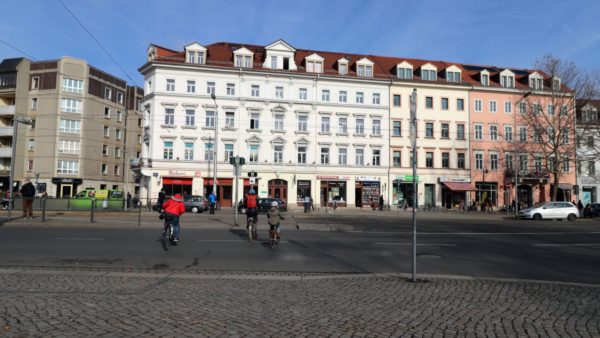 Ab Sommer mit Ampel - Übergang von Glacis- zu Alaunstraße