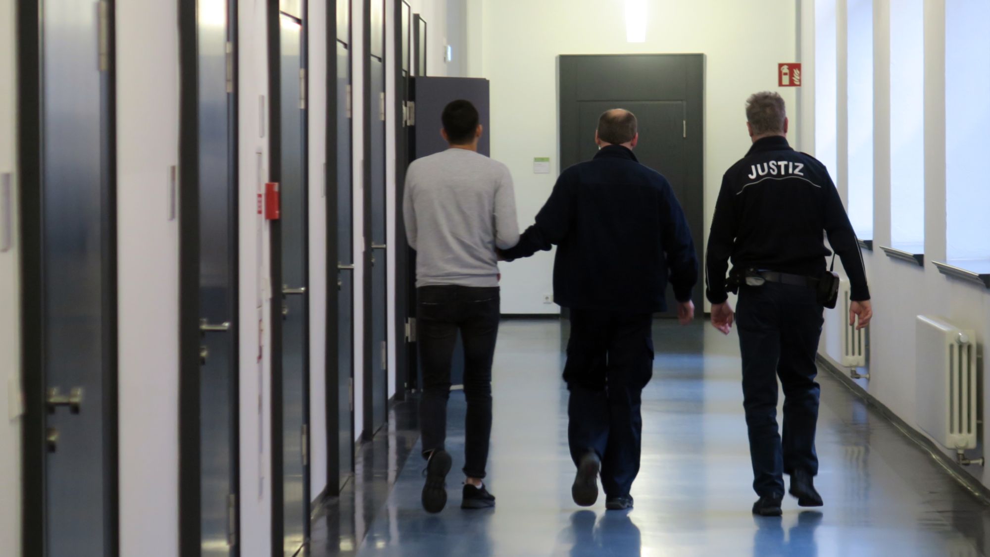 Ghaleb N. (links) bleibt weiter in Haft.