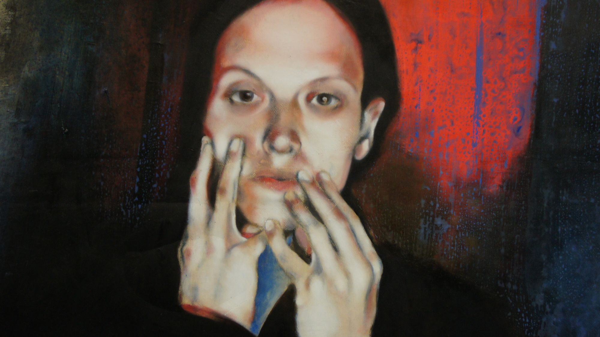 Karen Gäbler im Selbstporträt