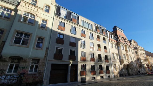 Das fertige Haus in der Katharinenstraße.