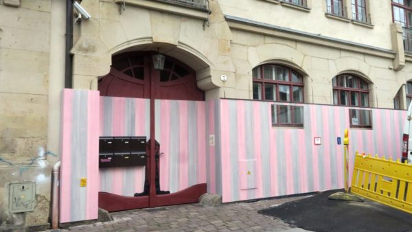 Graffiti-Schutz an der Prießnitzstraße