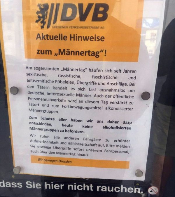 "Aktuelle Hinweise" - jedoch nicht von den DVB - Foto: Filou