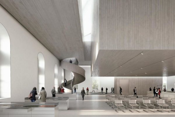 So soll der Innenraum des Gebäudes aussehen. © Architekturbüro Nieto Sobjano Arquitectos