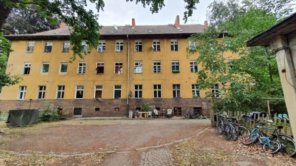 Ein Hof des Gebäudeensembles