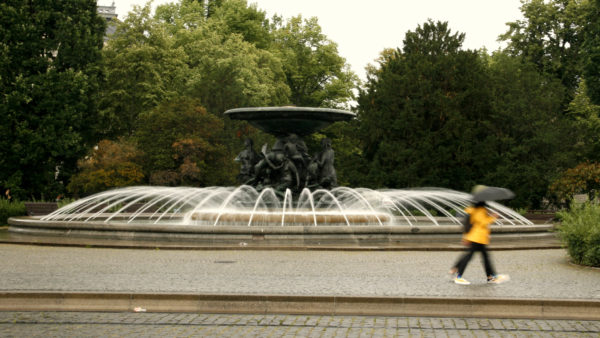 Die Schnitzeljagd beginnt am Albertplatz