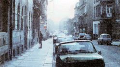 Punkrock Christmas in der Neustadt Alaunstraße Anfang der 1990er Jahre - Foto: Archiv Anton Launer