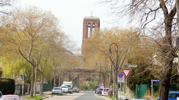 Blick in die Tannenstraße in Richtung St. Pauli Ruine. Foto: Philine