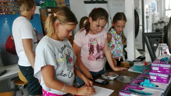 Chemieunterricht im Fachkabinett