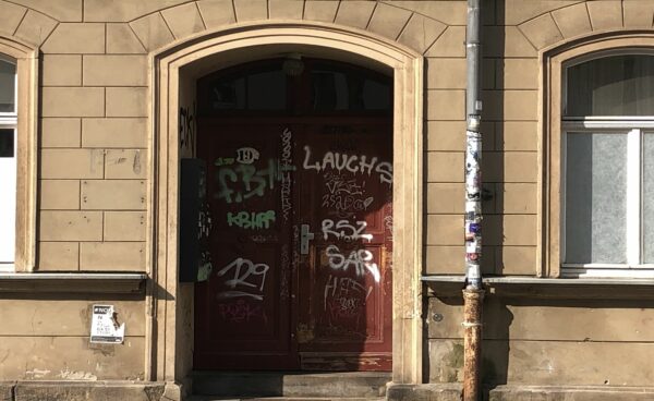 Lauchs: Dresdner Sprayer, an deren Namen andere manchmal ein „uppe“ hängen, Foto: L. Ludwig