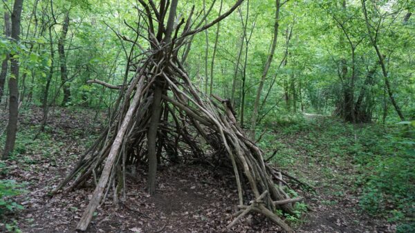 Diese Art Hütten sind erlaubt - Foto: Jonas Breitner