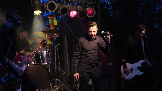 Kaltfront-Sänger Tom Wittig beim U&D 2017 - Foto: Archiv Anton Launer