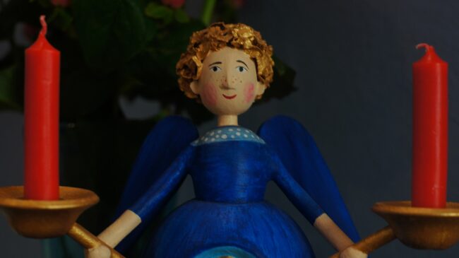 "Engel sind nötig", sagt Ruth Neidhardt. Foto: Philine