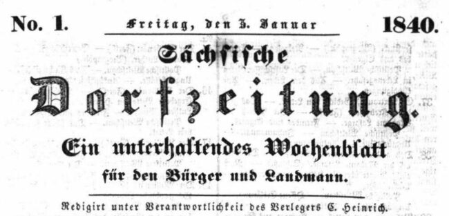 Sächsische Dorfzeitung