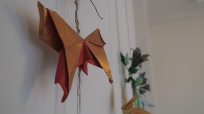 Origami-Schmetterling Foto: Philina Eppers