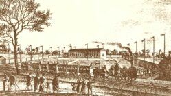 Dresdens erster Fernbahnhof, Teil 1 Erste Deutsche Ferneisenbahnfahrt am 7. April 1839