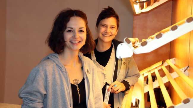 Die letzten Vorbereitungen laufen, die Brötchen kommen am Montag.