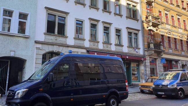 Am Vormittag war die Spurensicherung vor Ort.