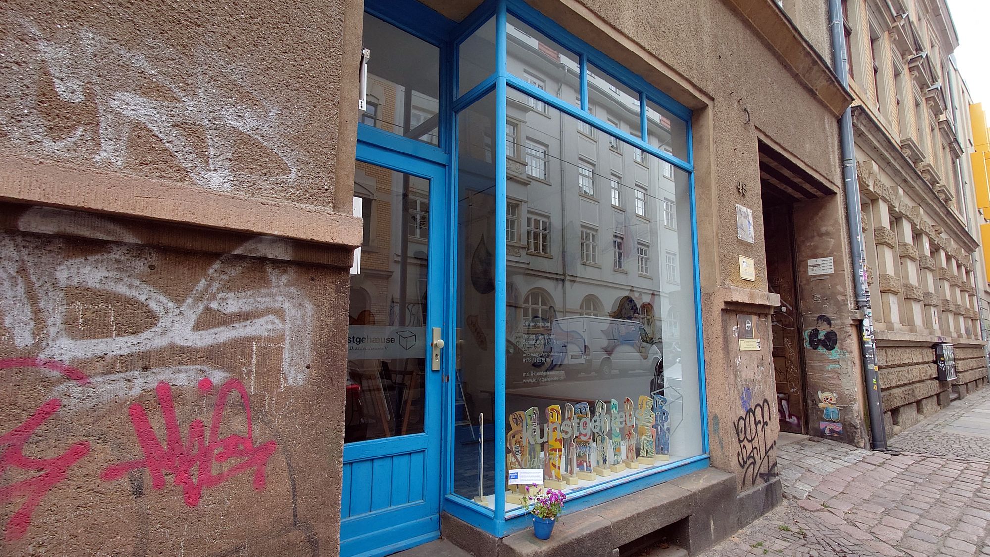 Am Donnerstag Vernissage in der Galerie kunstgehæuse auf der Prießnitzstraße - Foto: Archiv Anton Launer